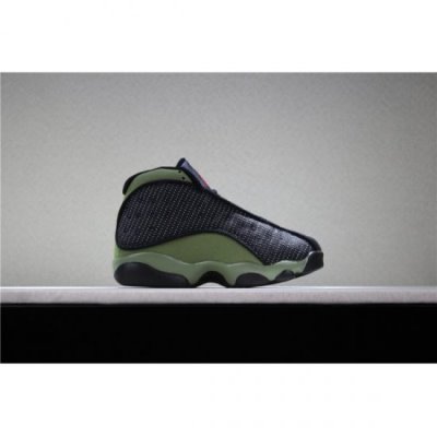 Nike Çocuk Air Jordan 13 Zeytin Yeşili Basketbol Ayakkabısı Türkiye - H4MJU94I